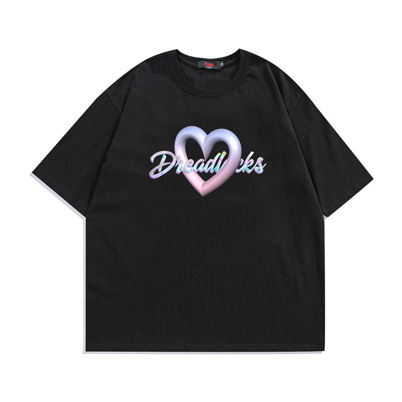 2022 Summer Man Outfits Printing Short Sleeve