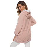 Women Sherpa Jacket Sweater Women's Autumn Winter Coat Lamb Wool Winter Women's Coat