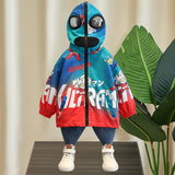 Toddler Boys Jackets Ultraman Coat for Boys Spring and Autumn