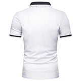 Polo Shirts Spring/Summer Polo Shirt Color Matching Men's T-shirt
