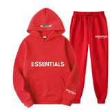 Fear Of God Fog Essentials Hoodie & Sweatpant 2 Piece Set For Men And Women