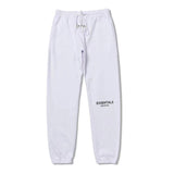 Fog Essentials Pants Fashion Brand Fear Of God Essentials Double Line Reflective Terry Pants Fog High Street Men and Women Casual Trousers