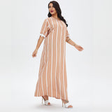 Muslim Women Stylish Kashibo Abaya Muslim Ladies Long Gown Islamic Clothing Jilbab Jalabiya Casual Plus Size Dress