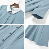 Work Dresses for Teachers Business Wear Dress Summer Short Sleeve
