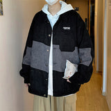Corduroy Patch Jacket Coat Jacket Men's Spring and Autumn