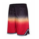 jogging shorts for men Slim Fit Muscle Gym Men Shorts Summer Shorts Men Muscle Workout Brothers Sport Running Training Gradient Breathable Shorts
