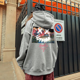 Smiley Face Hoodie Trendy Hoodie Male Autumn Coat