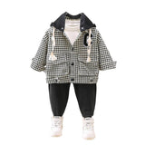 Toddler Boys Jackets Children Boys' Coat Spring and Autumn Baseball Uniform Jacket