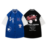 Varsity Short-Sleeved Baseball Uniform T-shirt