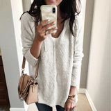 Women Sherpa Jacket Autumn Winter Sweater Women's Hooded Women's Pullover Plush Top
