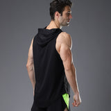 Man Tanks Hooded Fitness Vest Men