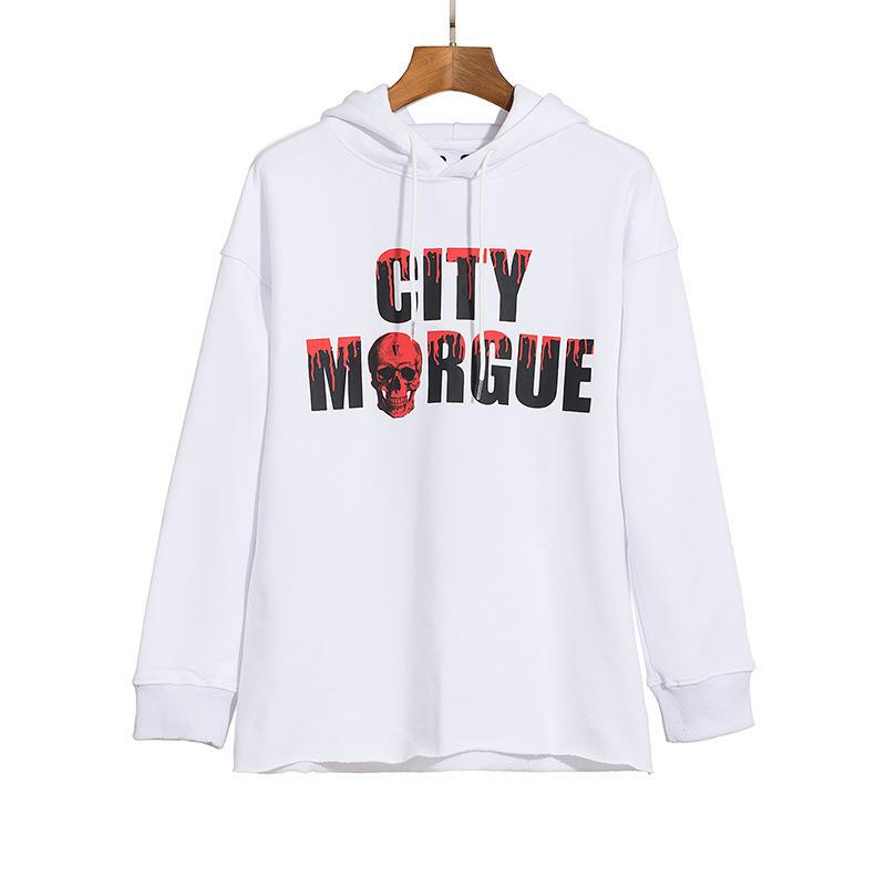 Vlone Men and Women Loose Hoodie Coat
