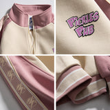 Letterman Jacket Outfit Senior Jackets Varsity Baseball Coat Autumn Casual Jacket