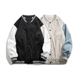 Varsity Jacket Stand Collar Jacket Baseball Uniform