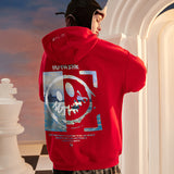 Smiley Face Hoodie Hoodie Men's Hip-Hop Fashionable Brand Sweater Jacket