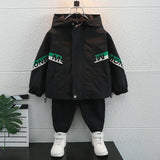 Toddler Boys Jackets Boys' Coat Spring and Autumn Hooded Style