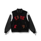 Letterman Jacket Outfit Senior Jackets Varsity Baseball Coat Men's Baseball Uniform