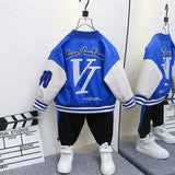Toddler Boys Jackets Boys' Baseball Jacket Coat Cardigan Jacket Autumn Clothing