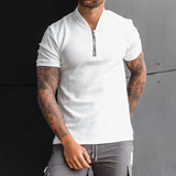 Polo Shirts Summer Polo Shirt Men's Short-Sleeved Men's T-shirt Casual Tight