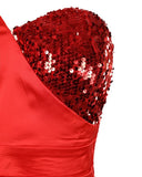 Mariah Carey Dress Elegant Red High Evening Dress