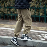 Men Cargo Pants Overalls Men's Spring and Autumn Loose Trendy Casual Pants Fashion