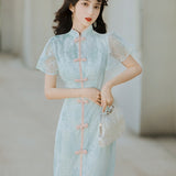 Women cottagecore Dress Sweet Girl Summer Retro Women's Clothing