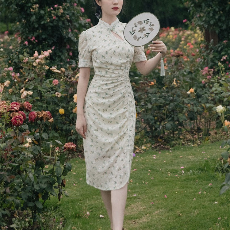 Women cottagecore Dress Vintage Girl Dress