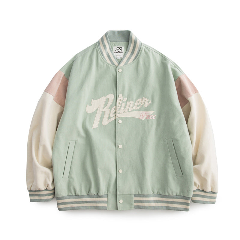 Letterman Jacket Outfit Senior Jackets Varsity Baseball Coat Embroidered Baseball Casual Top
