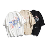 Men's T-shirt Summer Printed Short Sleeve T-shirt Men's Half Sleeve