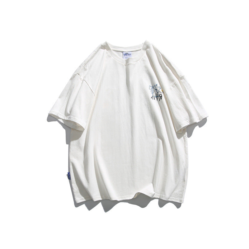 Man Summer T Shirt Cartoon Print
