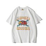 Man Summer T Shirt Crew Neck Print