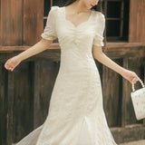 Women Cottagecore Dress Elegant Dress Summer