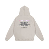 Fog Sob Rock Hoodie Velvet Padded Hooded Sweatshirt Men's Casual Hoodie Loose