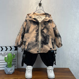 Toddler Boys Jackets Boy's Autumn Coat Hooded Top