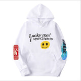 Smiley Face Hoodie Graffiti Hoodie