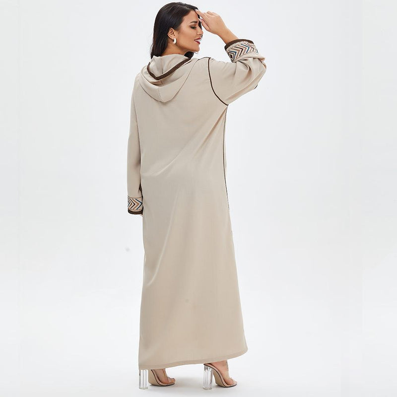 Muslim Women Stylish Kashibo Abaya Muslim Ladies Long Gown Islamic Clothing Jilbab Jalabiya Fashion Dress