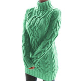Sweater Dress Outfit With Tights 2 Piece Set Sweater Women's Knitwear Autumn and Winter Twist Dress
