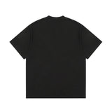 Present T Shirt Vintage Distressed Horse Print Loose