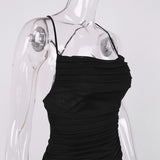 Women Summer Dresses Midi Dress Spring Women's Suspender Dress Sexy Backless Tight Dress