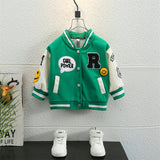 Toddler Boys Jackets Boys' Baseball Jacket Coat Spring and Autumn Children