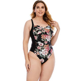 Women Plus Size Swimming One-Pieces One-Piece Swimsuit