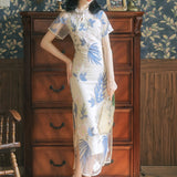 Women Cottagecore Dress Summer Dress Mid-Length Style Skirt