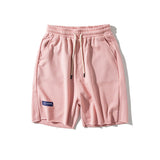Men Shorts Summer Shorts Men's Casual Overknee Wide Leg Loose Sports Cropped Beach Pants Sweatpants