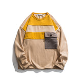 Man Fall Winter Outfis Winter round Neck Sweater Men's and Women's Hip Hop Fleece Pullover