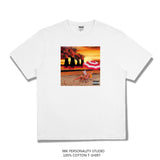 Rock Star T Shirt the Crystal Method Band Printed T-shirt Short Sleeve Loose Men and Women