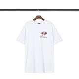 We11done T Shirt Bear Printed Loose Casual Men's and Women's Short Sleeve