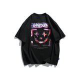 Man Summer T Shirt Smiley Print