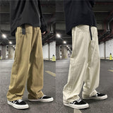 Men Cargo Pants Workwear Pants Men's Autumn Loose Straight Casual Trousers