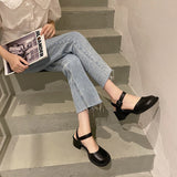 Nude Pumps Block Heel