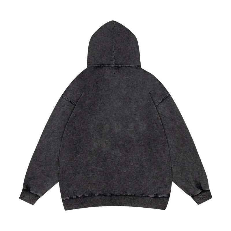 Represent Hoodie Correct Version Represent Cheetah Vintage Print Distressed Casual Hooded Hoody Men and Women Winter